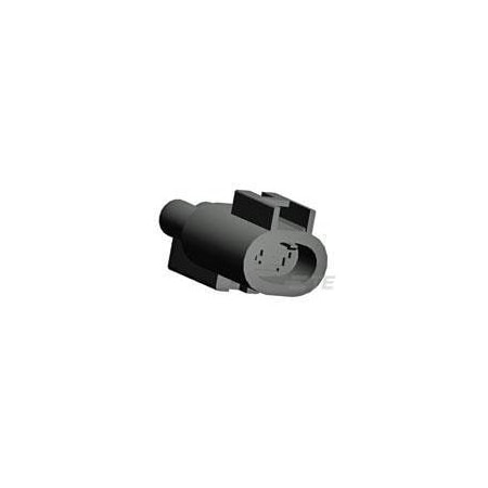 Te Connectivity Combination Line Connector, 2 Contact(S), Male, Crimp Terminal 176143-2